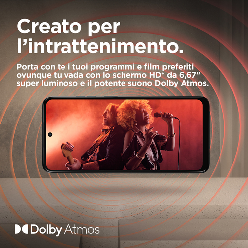 Motorola moto g05 16,9 cm (6.67") Doppia SIM Android 15 4G USB tipo-C 4 GB 128 GB 5200 mAh Rosso (PB6L0009ES)